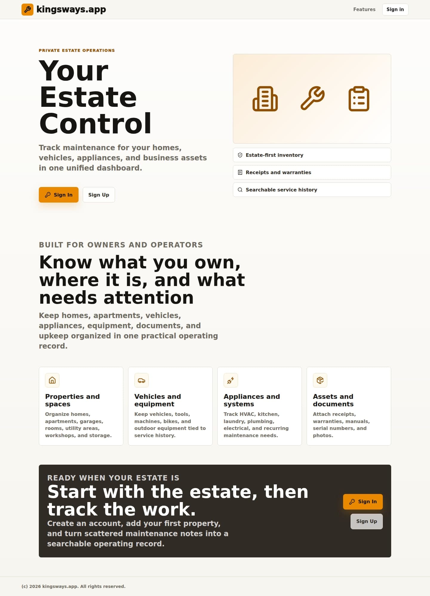 Kingsway - Estate-First Operations Platform - Image 1